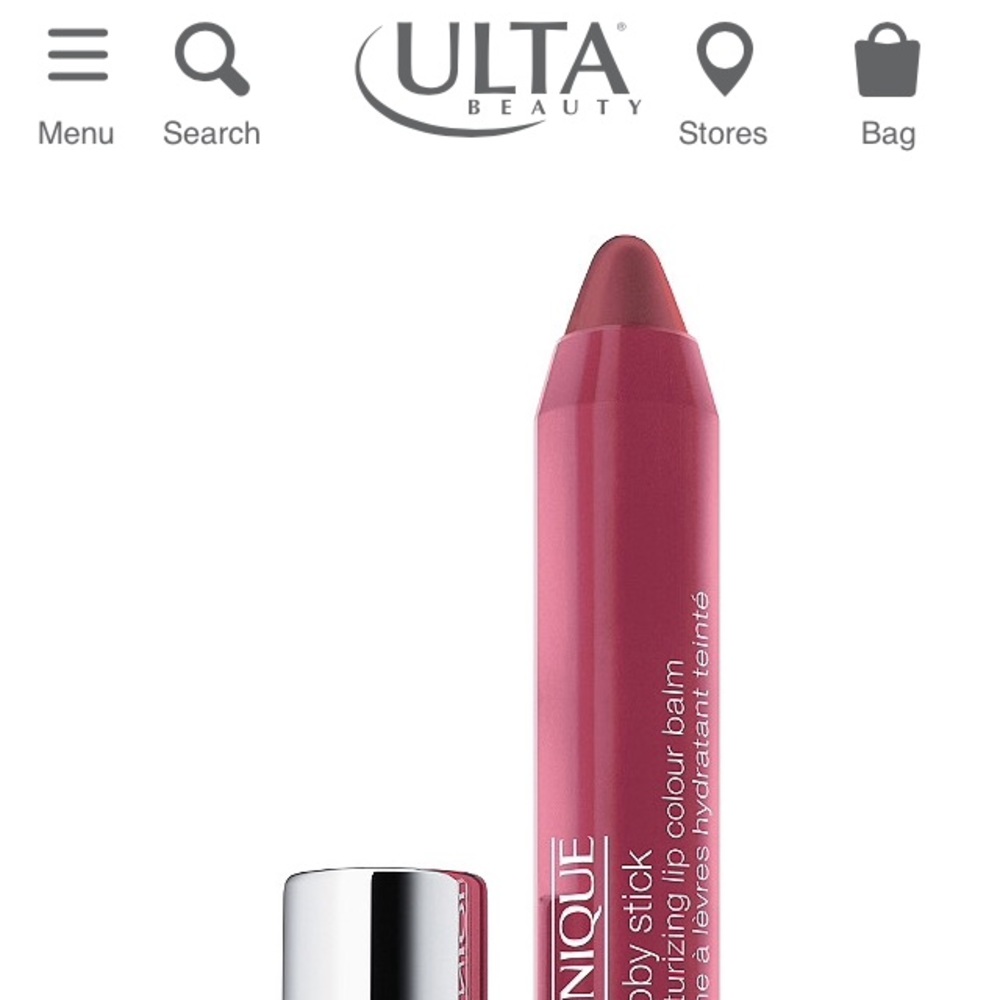 Clinique chubby stick 07 super strawberry 